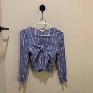 American Eagle Cropped Shirt - Size M